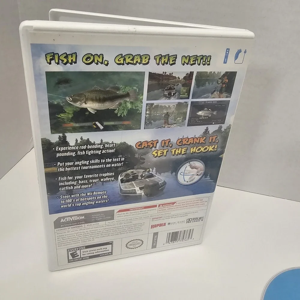 Rapalas Fishing frenzy Wii -‎ CIB